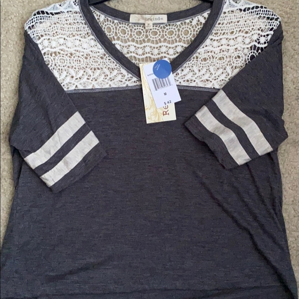 Laced Rewind Top